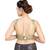 Gold Silk readymade blouse