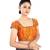 Mustard Silk readymade blouse