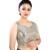 Silver Silk readymade blouse