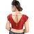 Red Silk readymade blouse