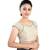 Cream Silk readymade blouse