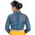 Blue Net readymade blouse