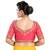 Pink Silk readymade blouse