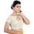 Cream Silk readymade blouse