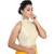Cream Silk readymade blouse