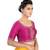 Pink Silk readymade blouse