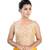 Cream Silk readymade blouse