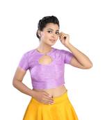 Levender Silk readymade blouse