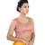 Pink Net readymade blouse