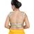 Gold Silk readymade blouse