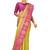 Yellow woven art silk saree with blouse