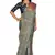 Navy blue woven matka silk saree with blouse
