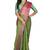 Green woven matka silk saree with blouse