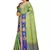Turquoise woven art silk saree with blouse