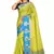 Green woven art silk saree with blouse
