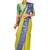 Light green woven art silk saree with blouse