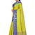 Light green woven art silk saree with blouse