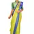 Green woven art silk saree with blouse