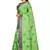 Green woven art silk saree with blouse