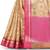 Beige woven art silk saree with blouse