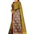 Mustard woven art silk saree with blouse