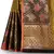 Mustard woven art silk saree with blouse