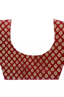 Beige embroidered viscose saree with blouse