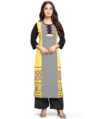 Multicolor printed crepe ethnic-kurtis 2