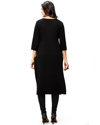 Multicolor printed crepe ethnic-kurtis 5