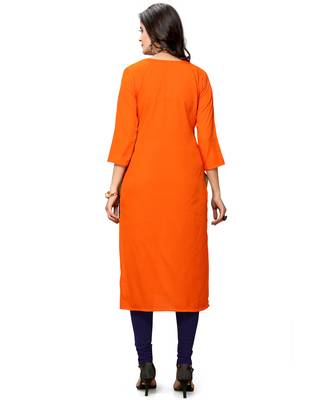 Multicolor printed crepe ethnic-kurtis 5
