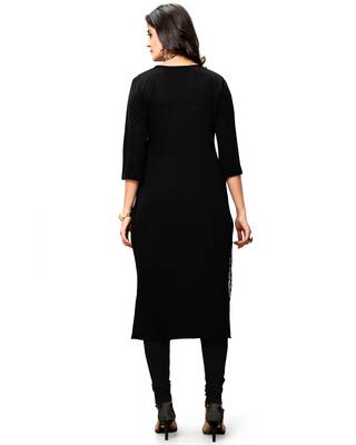 Multicolor printed crepe ethnic-kurtis 3