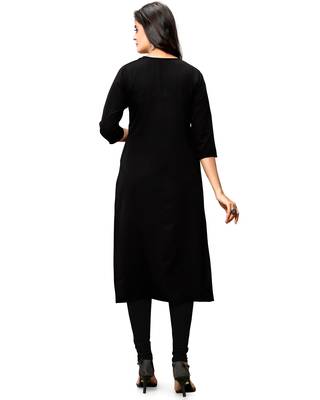 Multicolor printed crepe ethnic-kurtis 5