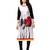 Multicolor printed crepe ethnic-kurtis