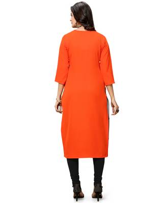 Multicolor printed crepe ethnic-kurtis 5