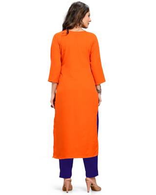 Multicolor printed crepe ethnic-kurtis 5