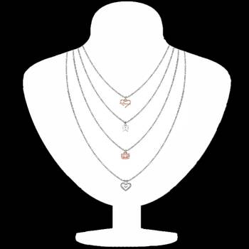 White necklaces 2