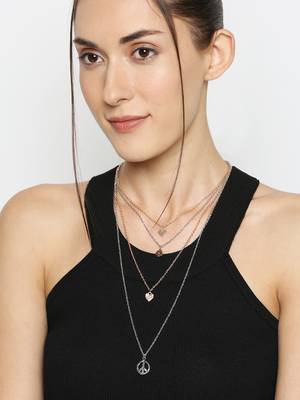 White necklaces 1