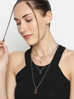 White necklaces 1