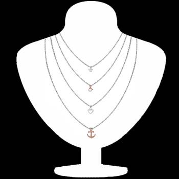 White necklaces 2
