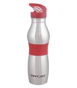 NFI essentials Steel Sports Bottle 600ml for Student School College Office Gym Travel Leisure