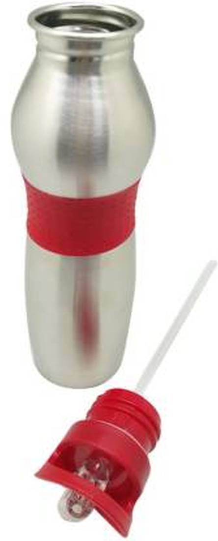 NFI essentials Steel Sports Bottle 600ml for Student School College Office Gym Travel Leisure