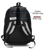 LeeRooy Blue & Black Multi Pocket Big Laptop Backpack