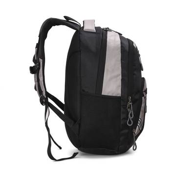LeeRooy Blue & Black Multi Pocket Big Laptop Backpack 3