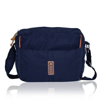 NFI essentials Men's Sling Bag Stylish Cross Body Travel Office Business Messenger Bag for Men Women (Blue) 2