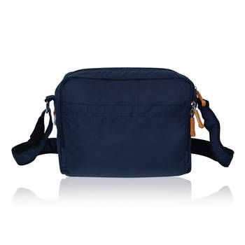 NFI essentials Men's Sling Bag Stylish Cross Body Travel Office Business Messenger Bag for Men Women (Blue) 3