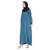 Sky-blue plain kashibo abaya
