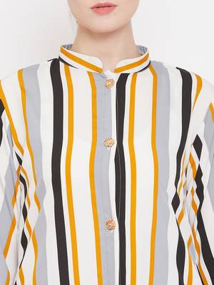 Multicolor plain crepe abaya 5