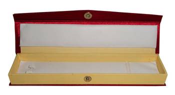 Atorakushon   Satin Maroon Jewellery Necklace Chain box Travelling  Storage Box Wedding Organised for Women pack of 3 2