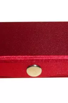 Atorakushon   Satin Maroon Jewellery Necklace Chain box Travelling  Storage Box Wedding Organised for Women pack of 3