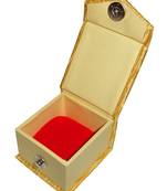 Atorakushon   Satin Golden Ring Box Jewellery Box Chain Box Wediing Organiser  Vanity Box Travelling Box 6 PCS {GOLD}